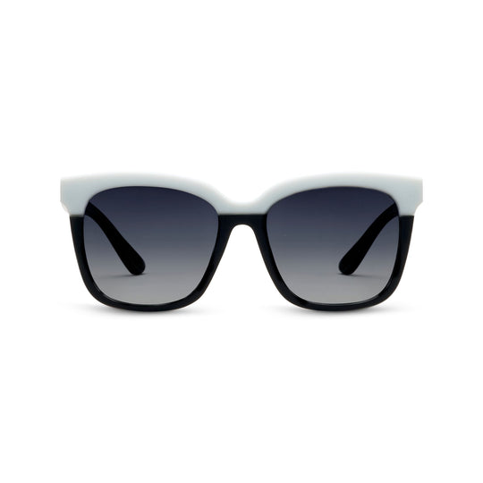 Frenchy Bifocal Sunglasses - Black/White banner